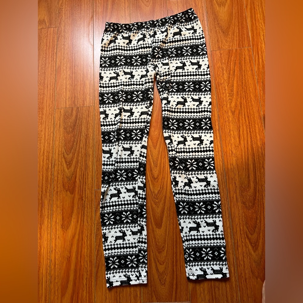 reindeer leggings pants